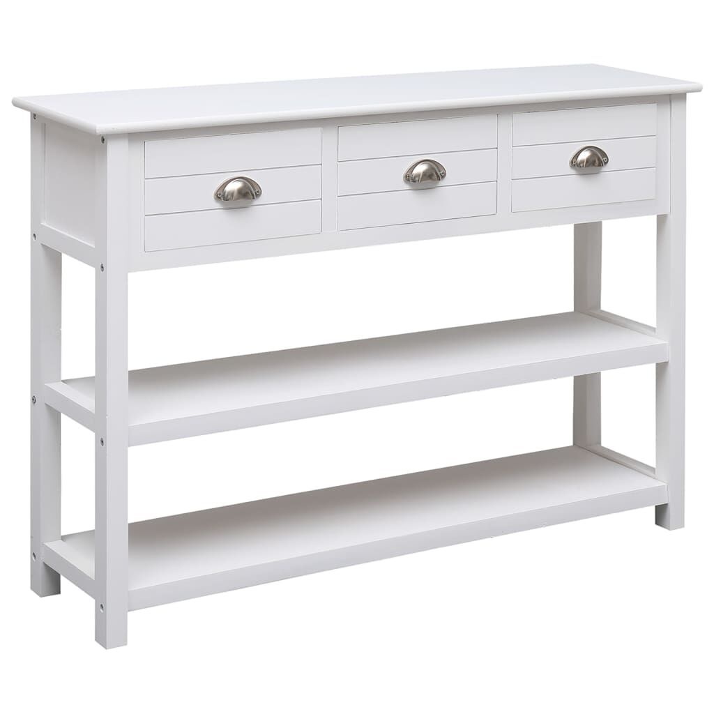 vidaXL Dressoir Wit 108cm - Z.G.A.N. - 53% Korting!