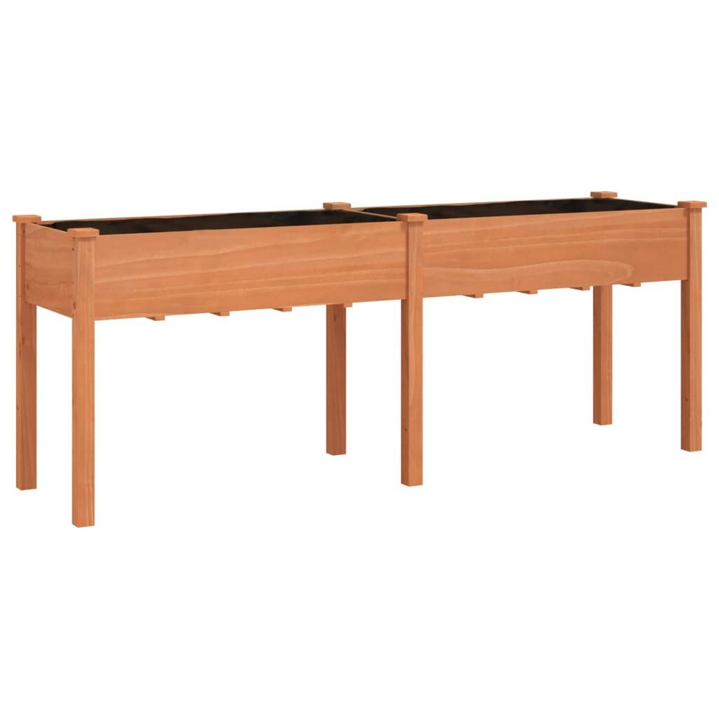 VidaXL Plantenbak Bruin 203cm - 35% Korting! (Geen Handleiding)