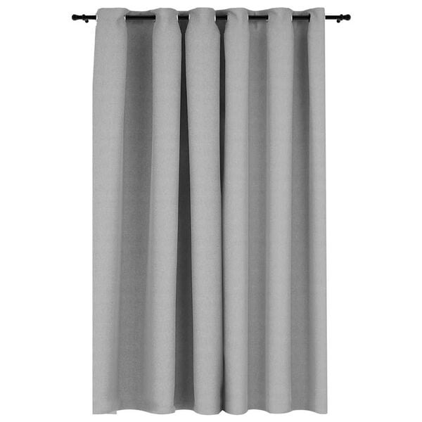 vidaXL Gordijn Grijs 290x245cm - 35% Korting!