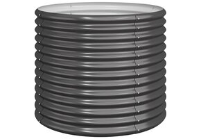 VidaXL Plantenbak 80x80x68cm Antraciet - 45% Korting!