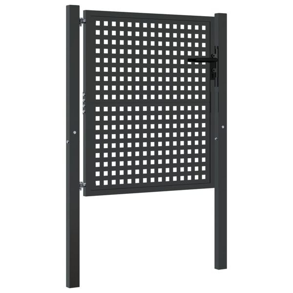 vidaXL Poort 105x150cm Antraciet - 35% Korting!