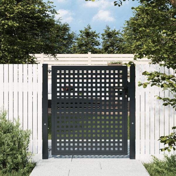 vidaXL Poort 105x150cm Antraciet - 35% Korting!