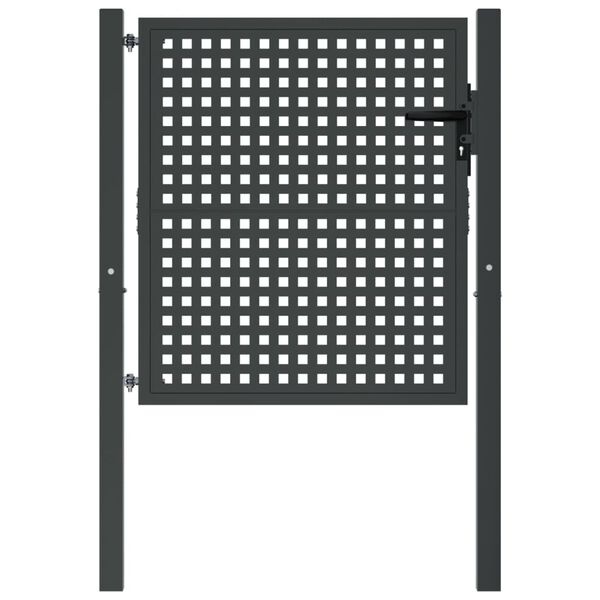 vidaXL Poort 105x150cm Antraciet - 35% Korting!