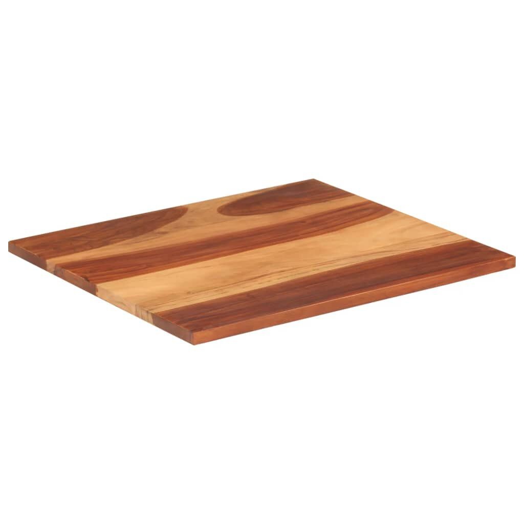 Massief Acacia Tafelblad 70x80cm - 35% Korting! (Geen Handleiding)