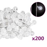 vidaXL LED Lichtsnoer 20m Koudwit - 53% Korting!