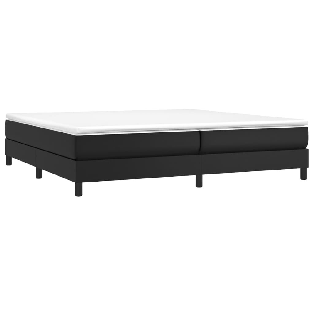 vidaXL Bedframe Kunstleer Zwart 200x200cm - 35% Korting!