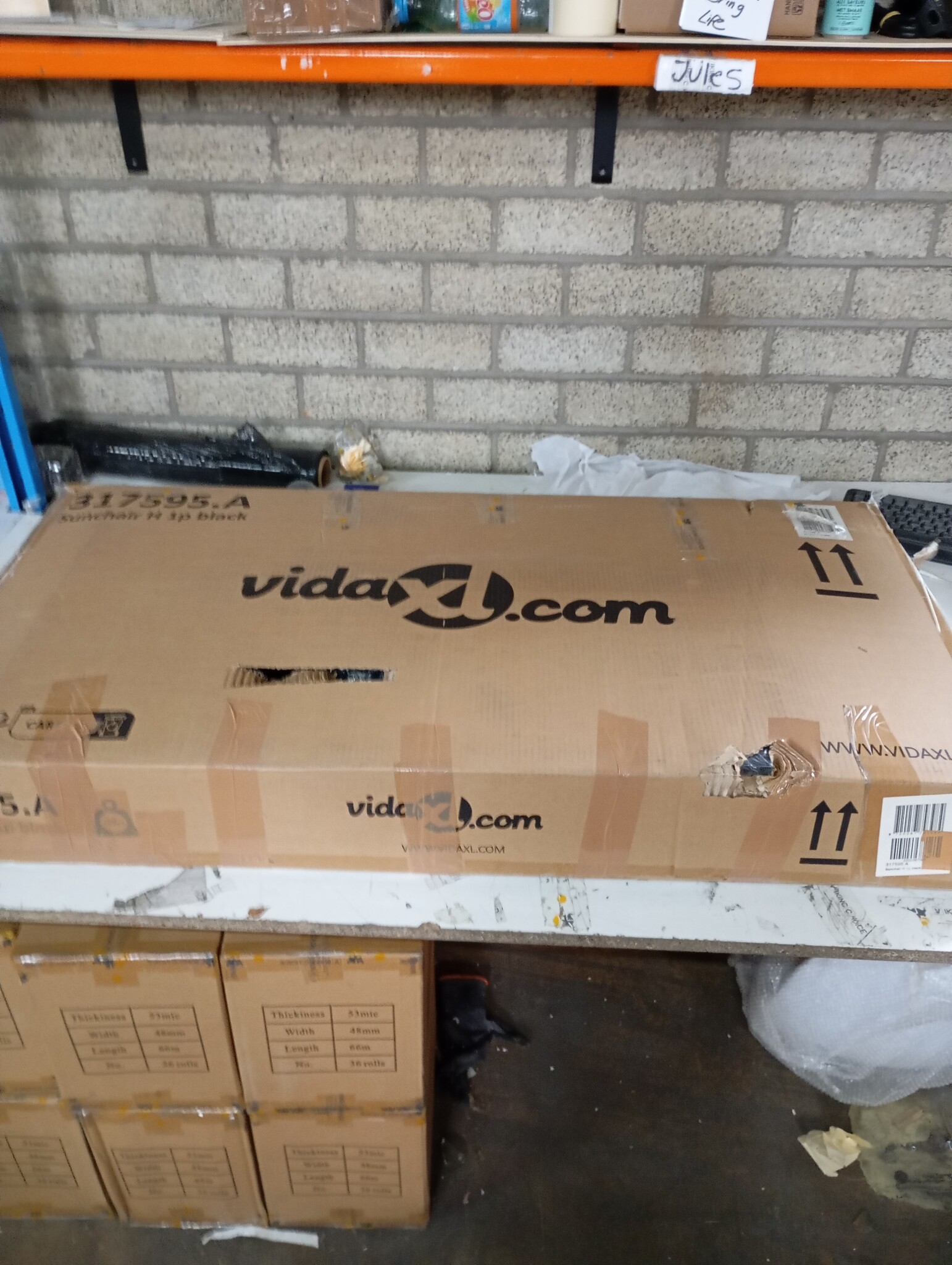 Ligbed Zwart Staal/Textileen -55%! Krasjes, Topdeal!