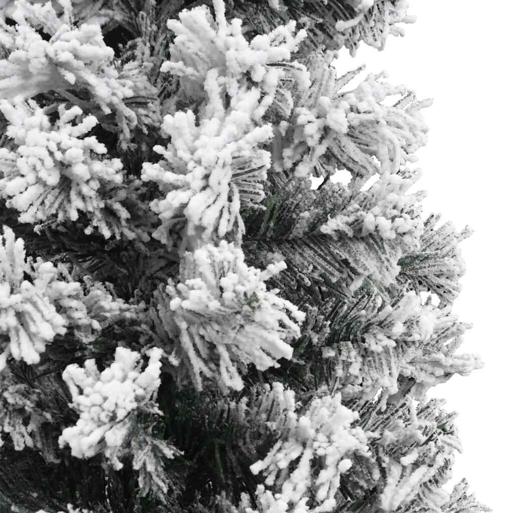 Kunstkerstboom met Sneeuw - Smal 180cm - 35% Korting!