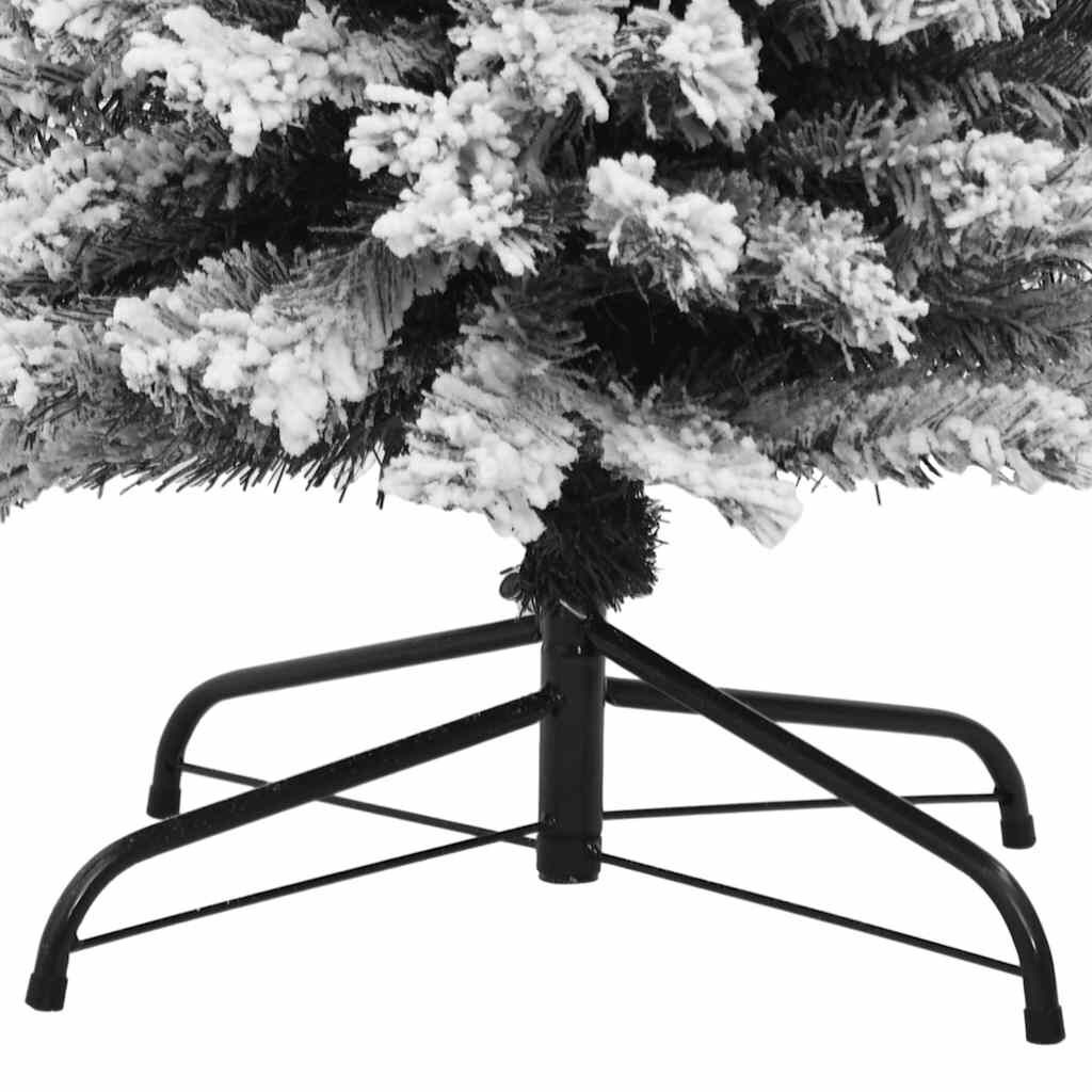 Kunstkerstboom met Sneeuw - Smal 180cm - 35% Korting!