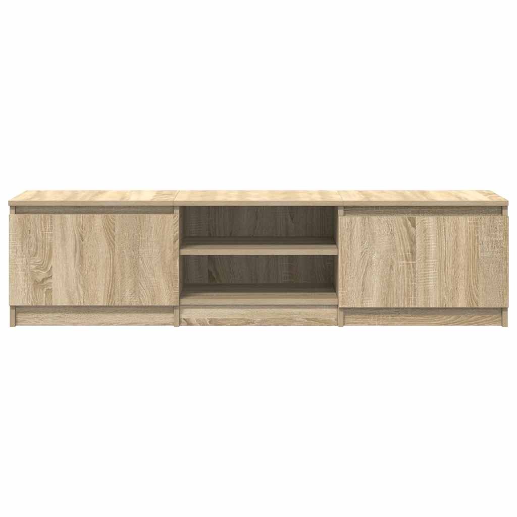 Tv-meubel Sonoma Eiken 140cm - Retourdeal! 35% Korting