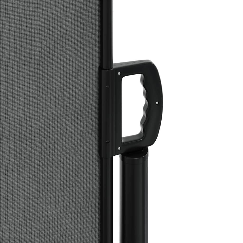 vidaXL Uittrekbaar Windscherm 140x600cm Antraciet - 35% Korting!