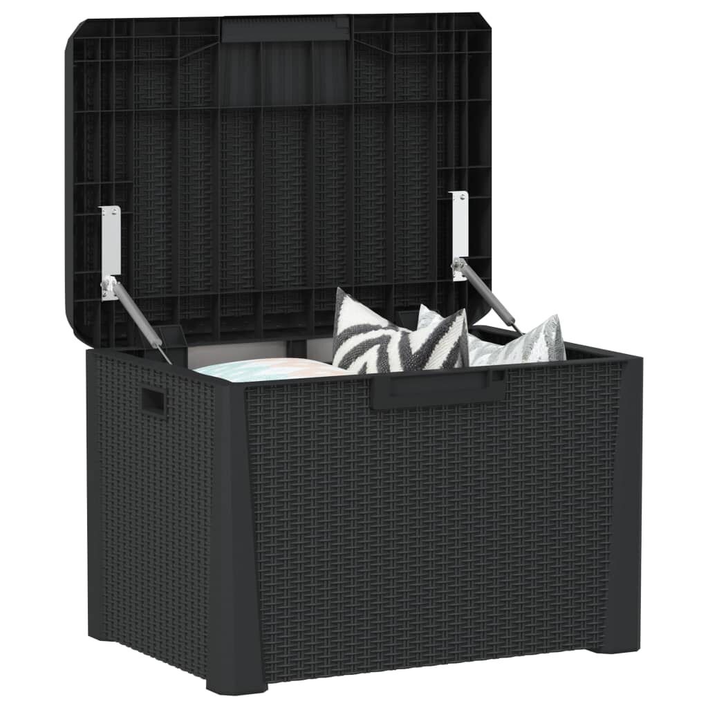 Tuinbox met Kussen 125L - Antraciet - 35% Korting!