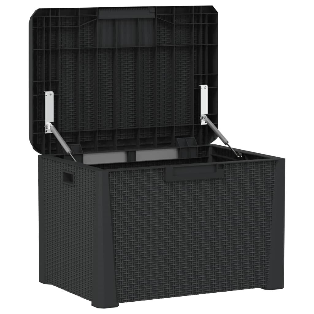 Tuinbox met Kussen 125L - Antraciet - 35% Korting!