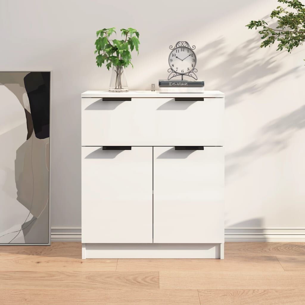 VidaXL Dressoir Hoogglans Wit 60cm - 35% Korting!