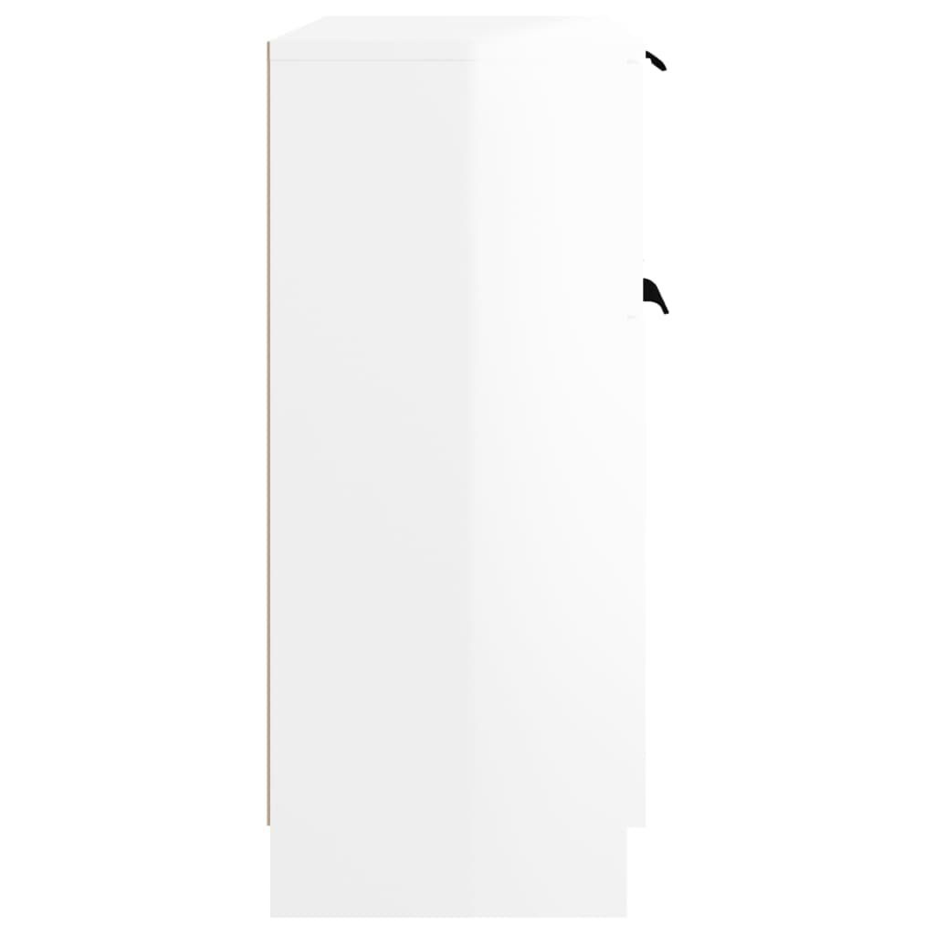 VidaXL Dressoir Hoogglans Wit 60cm - 35% Korting!