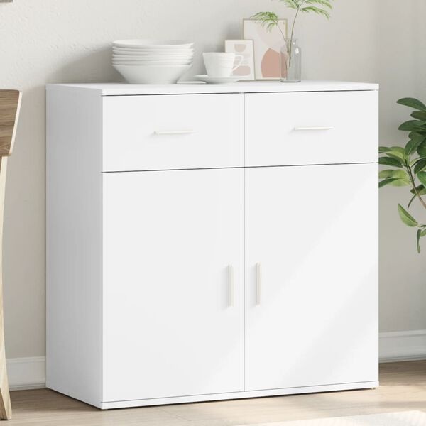 Dressoir Wit Hout 79cm - Retourdeal! 35% Korting