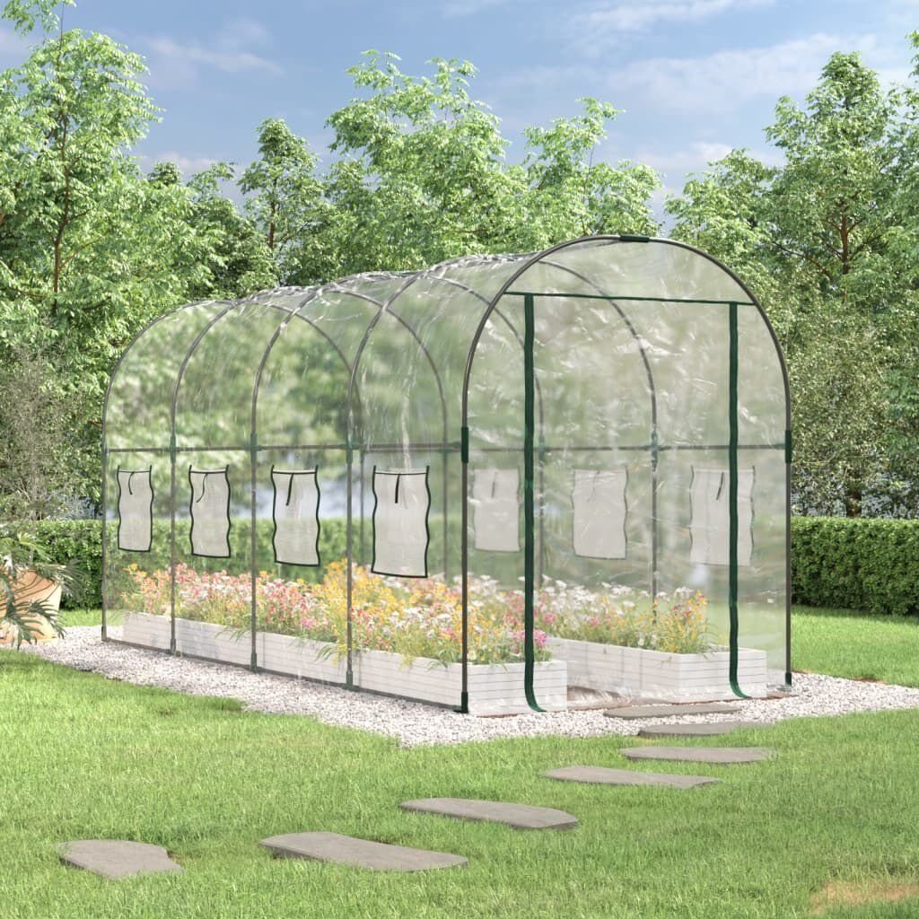 Tuinkas 160x400x190cm - 45% Korting! Zo Goed Als Nieuw!