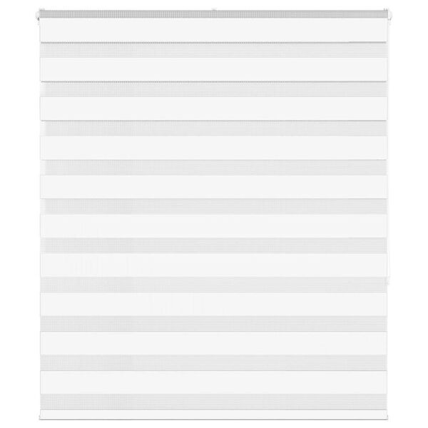 Zebra Rolgordijn Wit 130x150cm - 35% Korting!