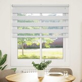 Zebra Rolgordijn Wit 130x150cm - 35% Korting!