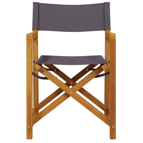 Tuinstoelen (4x) Inklapbaar Donkergrijs - 35% Korting!