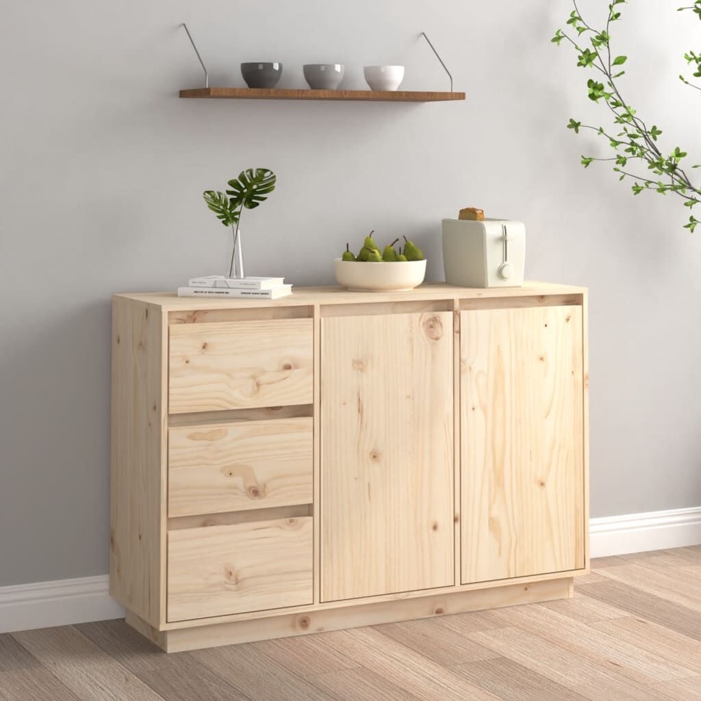 Dressoir Grenenhout 111cm - 35% Korting! (Zonder Handleiding)
