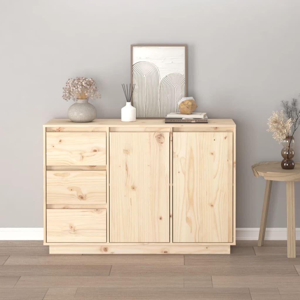 Dressoir Grenenhout 111cm - 35% Korting! (Zonder Handleiding)