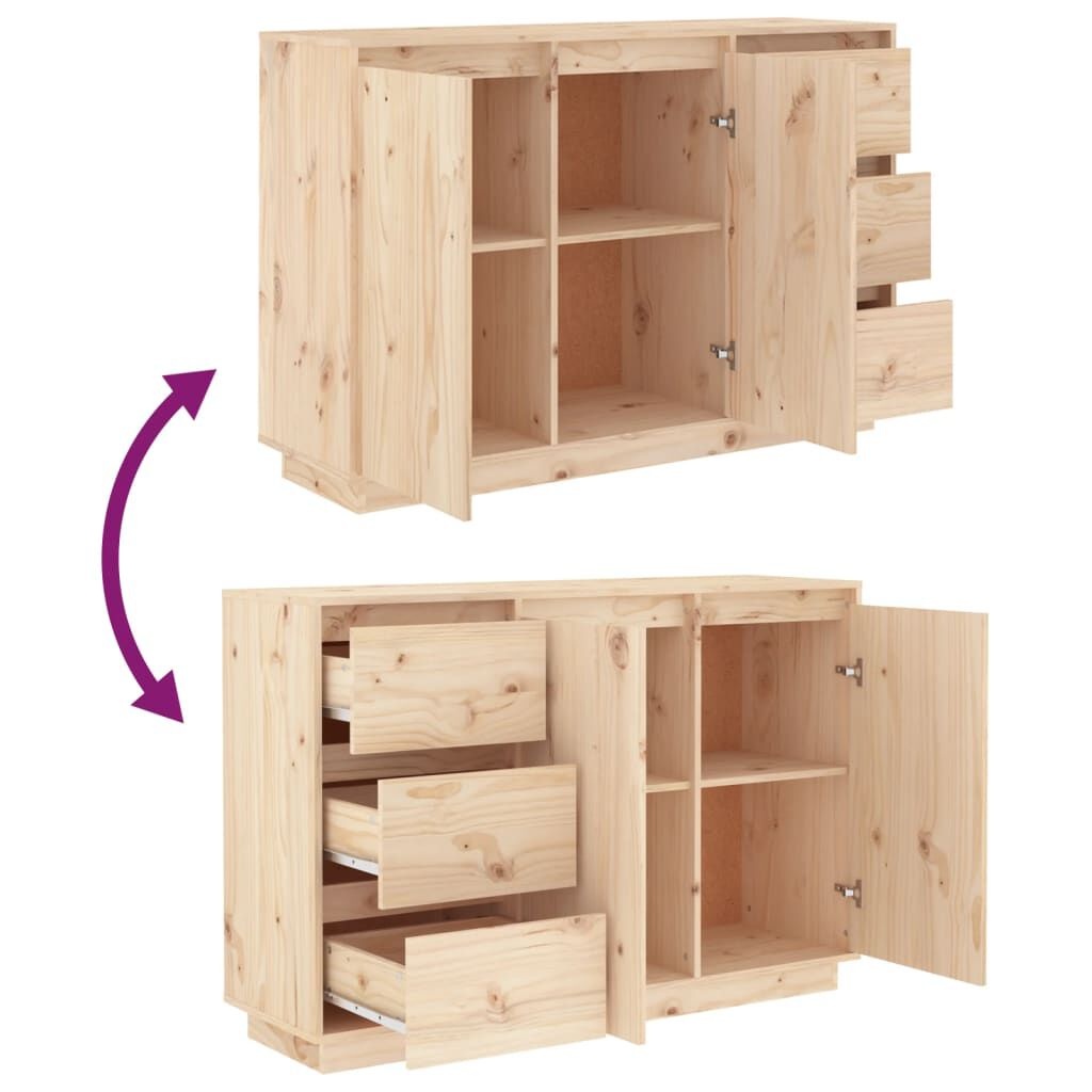 Dressoir Grenenhout 111cm - 35% Korting! (Zonder Handleiding)