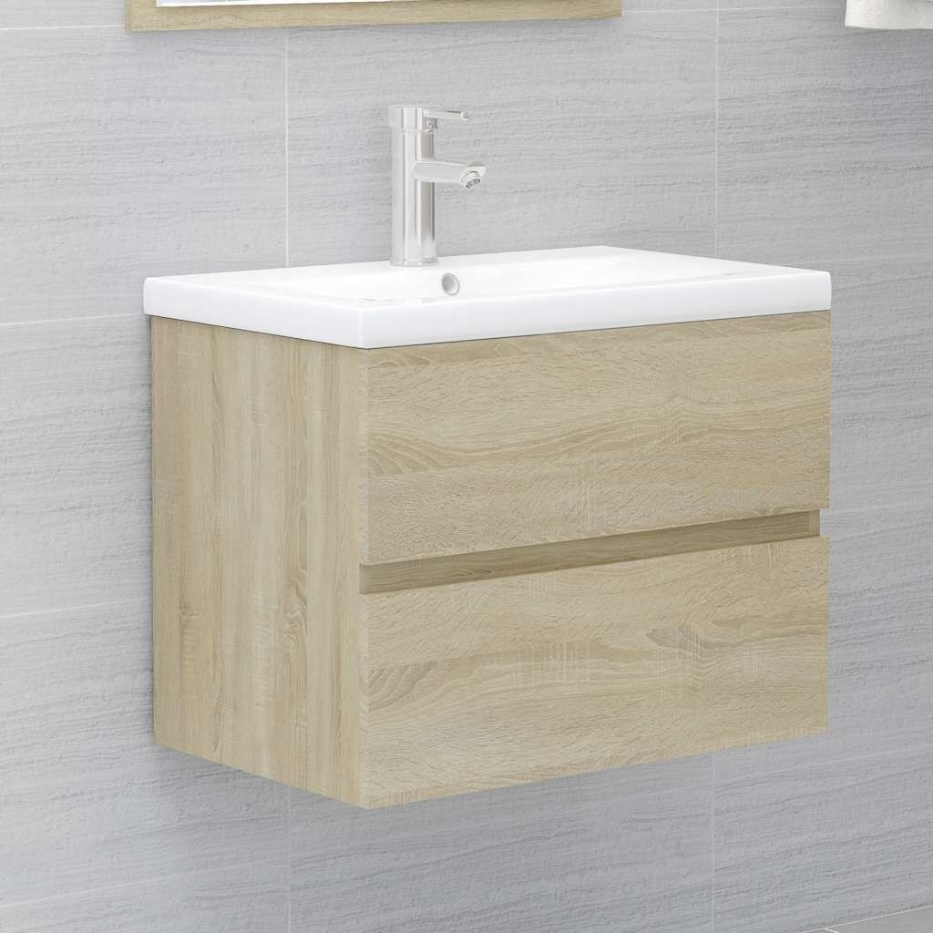 vidaXL Badkamermeubelset Sonoma Eiken - 35% Korting!