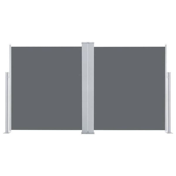 vidaXL Uittrekbaar Windscherm 140x600cm Antraciet -35%!