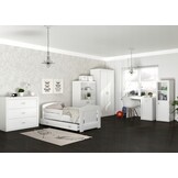 Kinderkledingkast Wit 90x190cm - 55% Korting! (Lichte Schade)