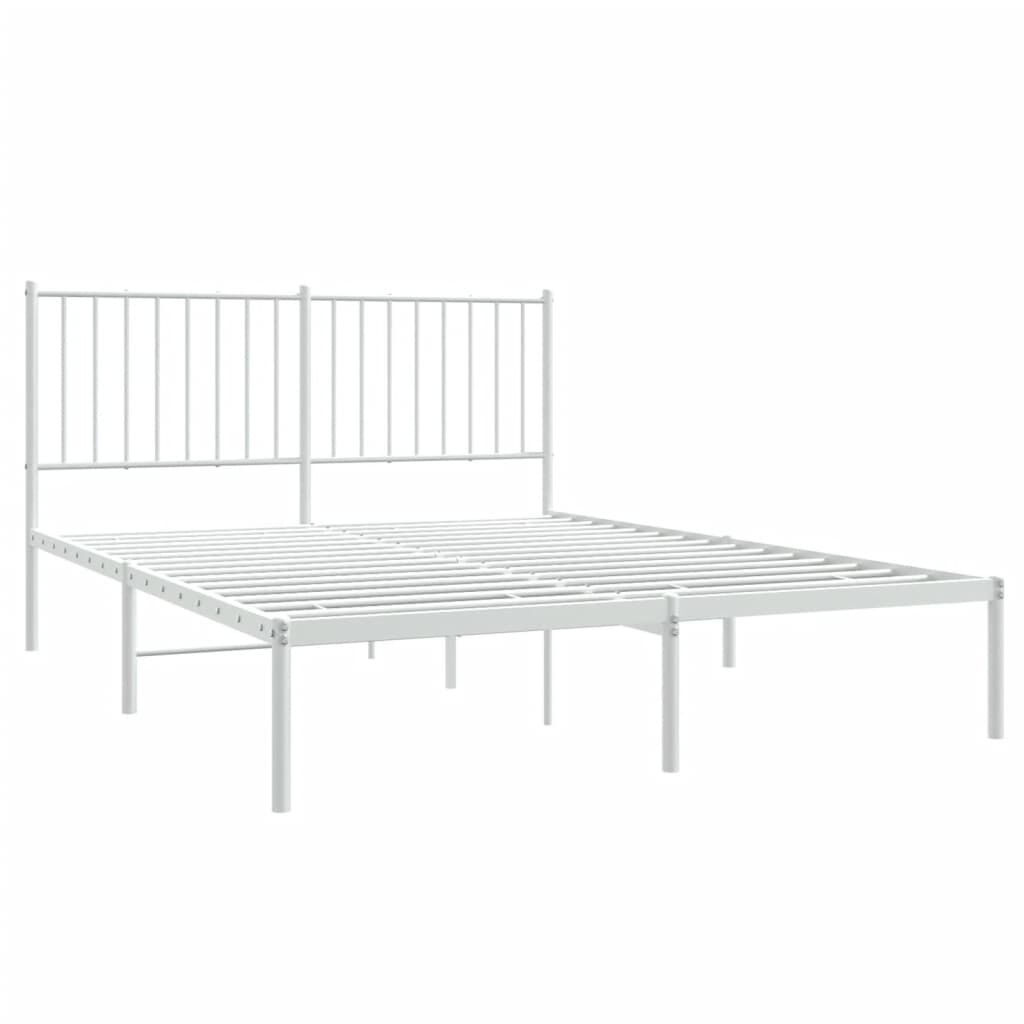 VidaXL Bedframe Wit 140x190 - 35% Korting! Zo Goed Als Nieuw