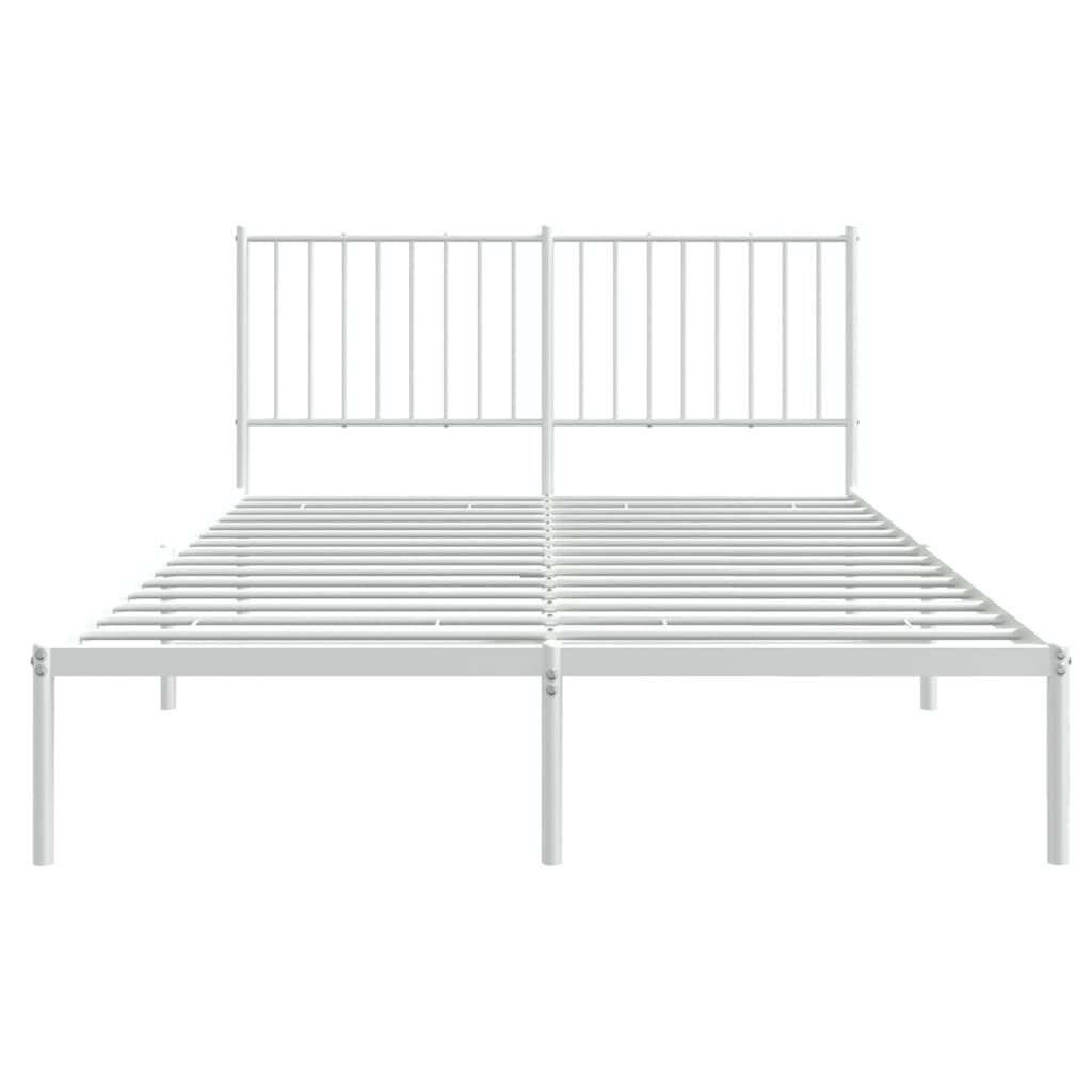 VidaXL Bedframe Wit 140x190 - 35% Korting! Zo Goed Als Nieuw