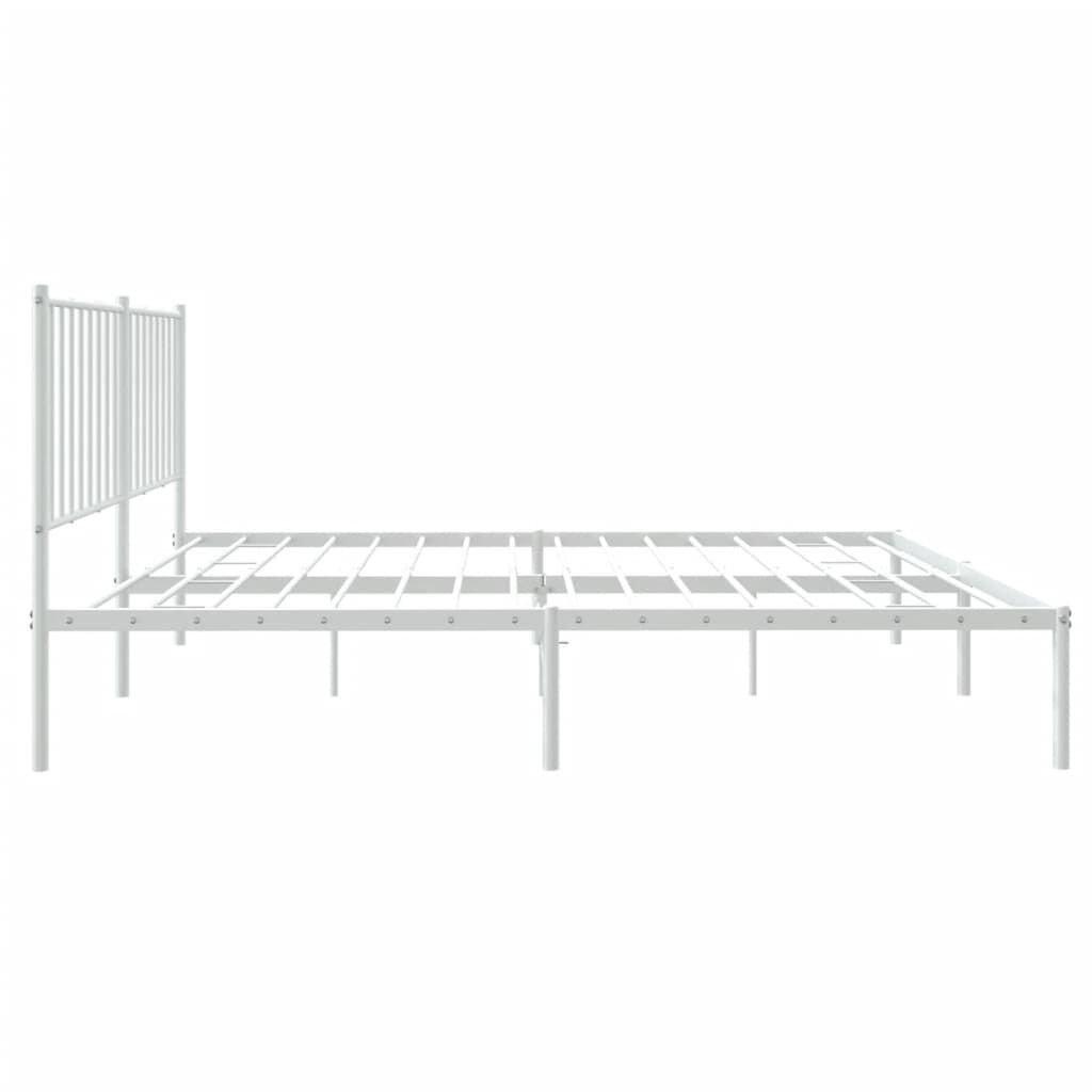VidaXL Bedframe Wit 140x190 - 35% Korting! Zo Goed Als Nieuw