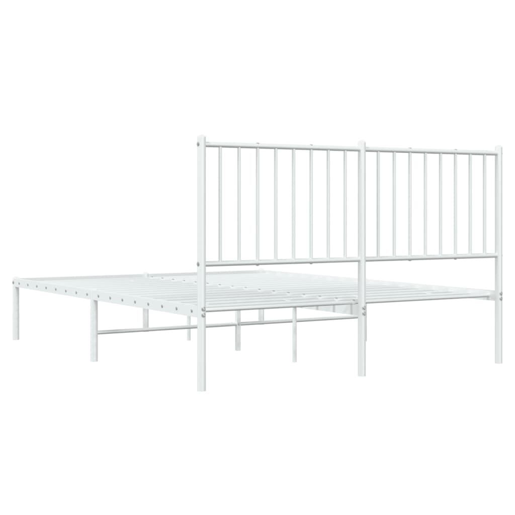 VidaXL Bedframe Wit 140x190 - 35% Korting! Zo Goed Als Nieuw