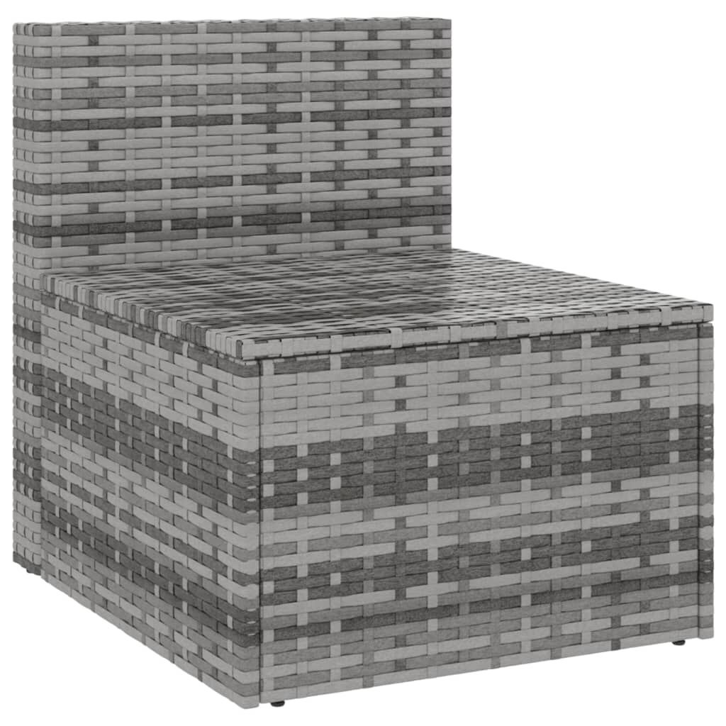 vidaXL Tuinbank Set (2x) Grijs met Kussens - 35% Korting!