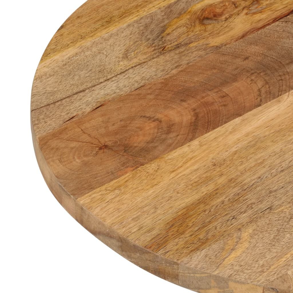 VidaXL Ovaal Tafelblad Mangohout 100x50cm -35% Korting!