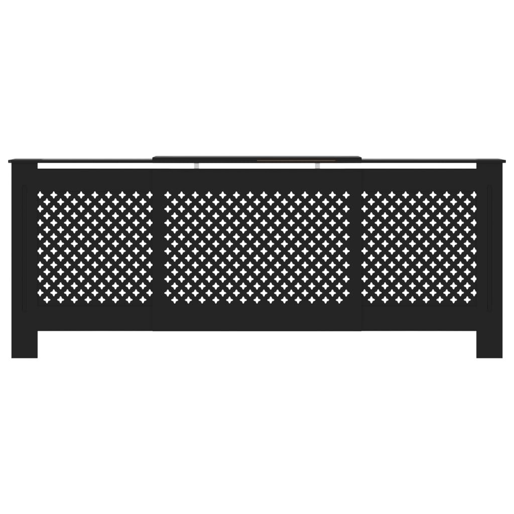 vidaXL Radiatorombouw Zwart 205cm - 35% Korting! (Gemonteerd)