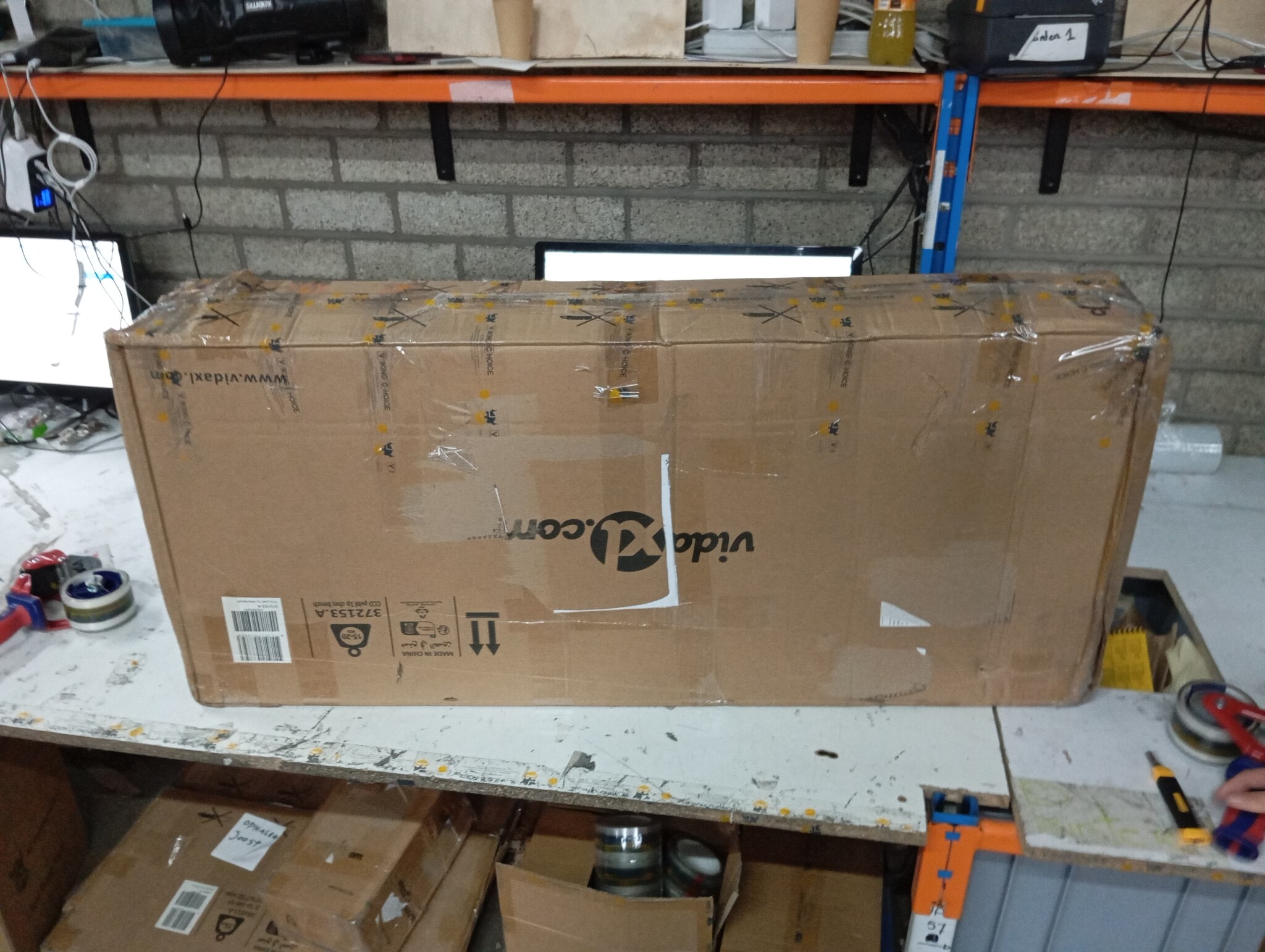 vidaXL Bankje Kunstleer Zwart - 60% Korting!