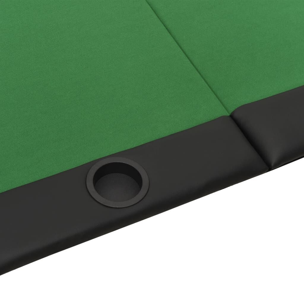 Pokertafelblad Inklapbaar 10 Pers. Groen -35%
