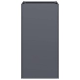 vidaXL Plantenbak 40x40x80 Antraciet - 62% Korting!