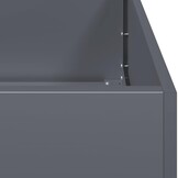 vidaXL Plantenbak 40x40x80 Antraciet - 62% Korting!