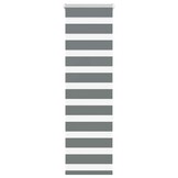 vidaXL Zebra Rolgordijn 50x150cm Donkergrijs - 65% Korting!