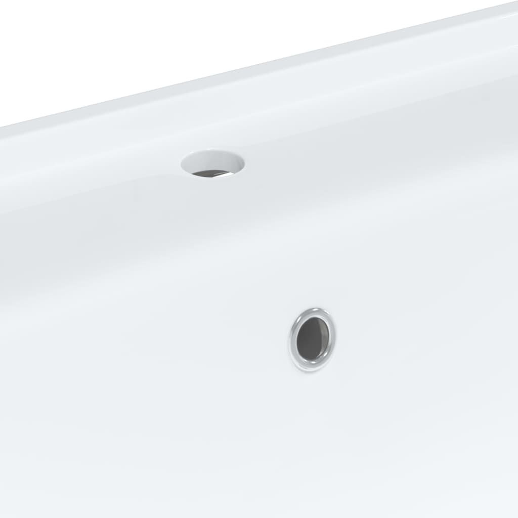 vidaXL Wastafel Wit 61cm - Zo Goed Als Nieuw! 62% Korting
