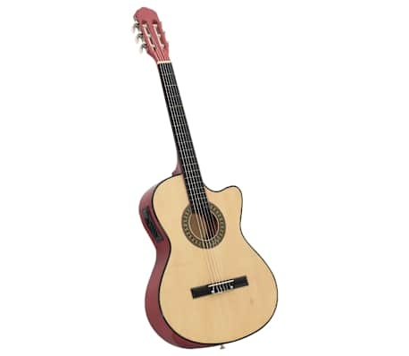 VidaXL Gitaar Cutaway met Equalizer - 35% Korting!