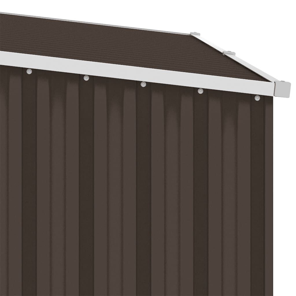 vidaXL Brandhoutschuur 245x98x159cm Bruin - 55% Korting!