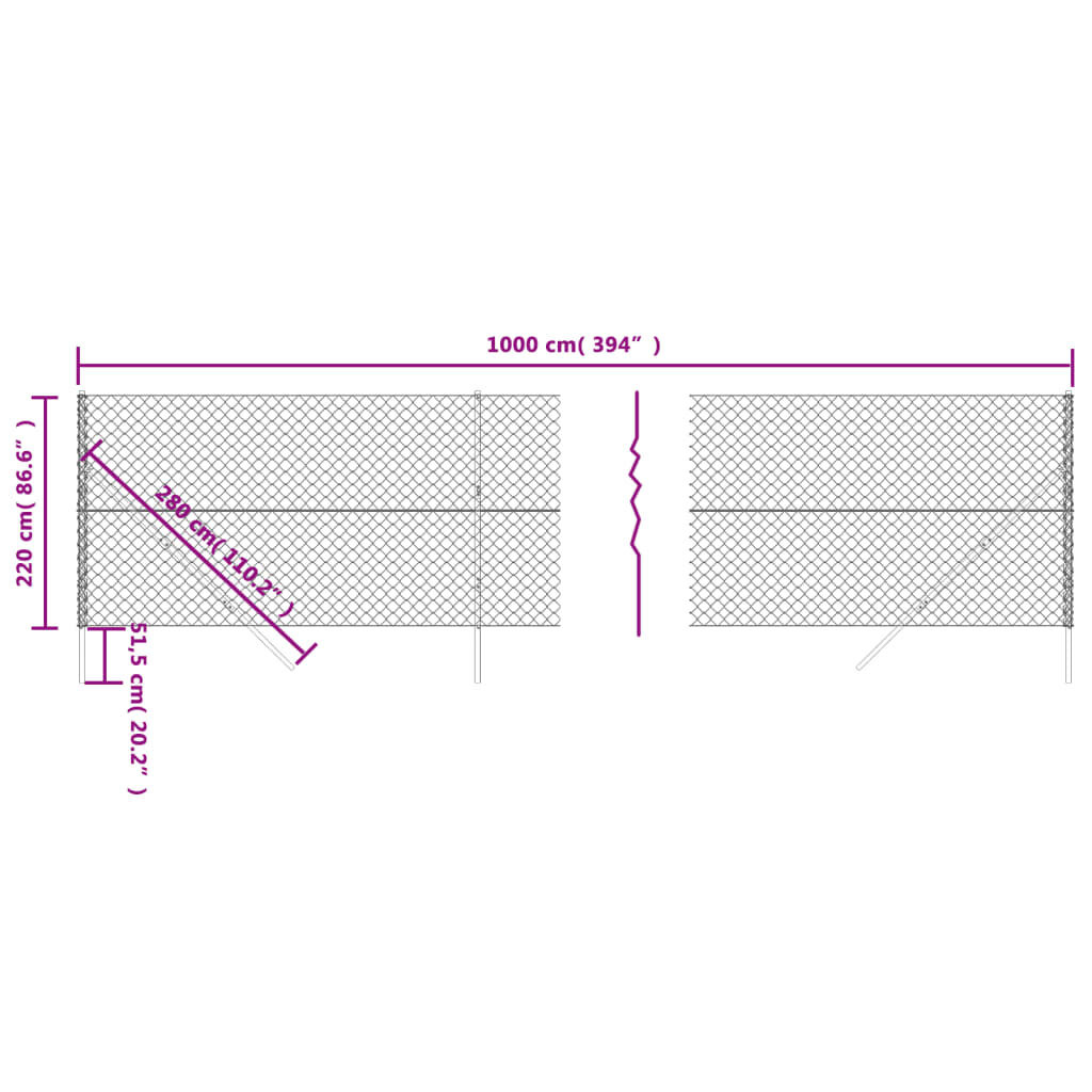 Gaashek Groen 2,2x10m - 35% Korting! Retourdeal!