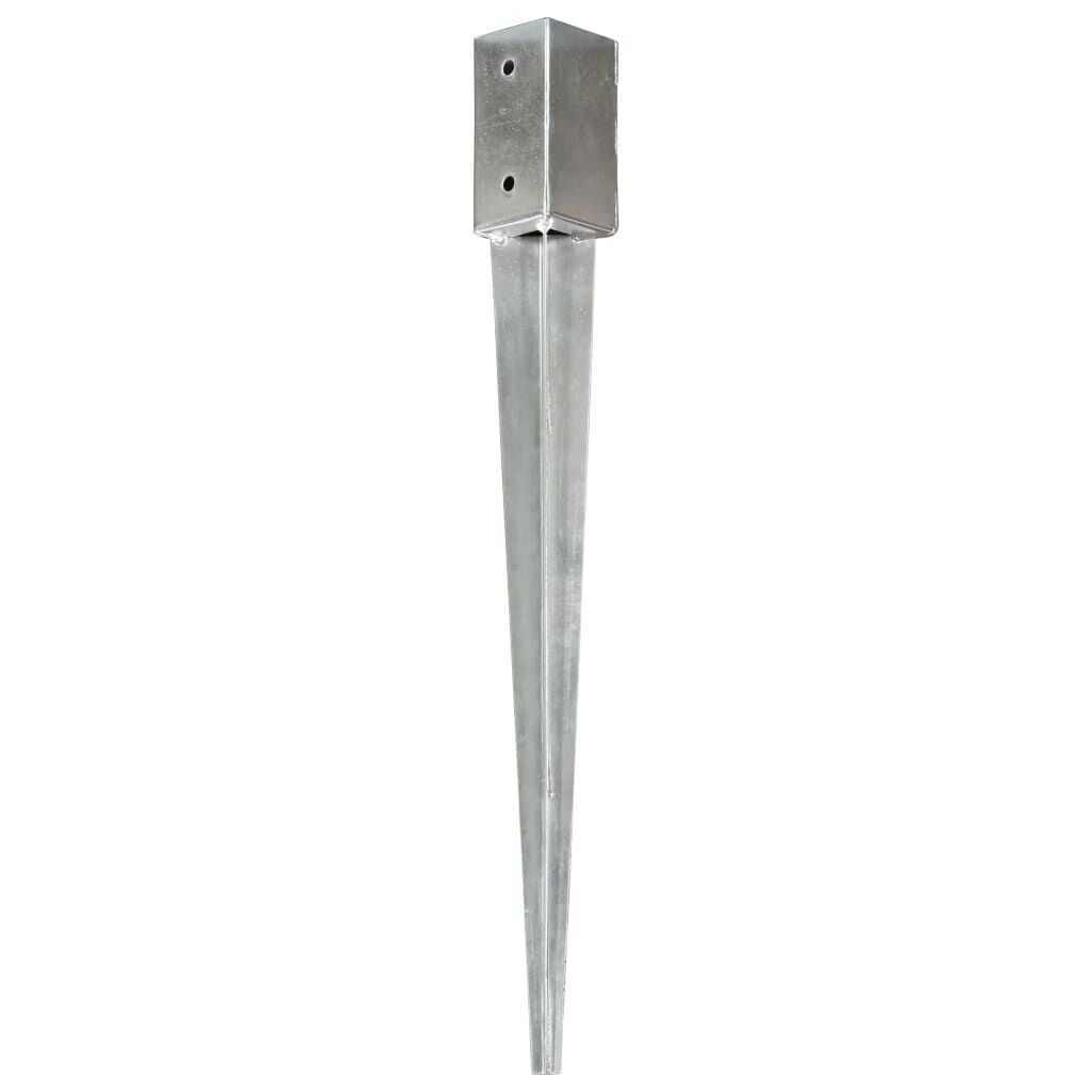 VidaXL Grondpinnen 6st 75cm Gegalvaniseerd - 35% Korting!