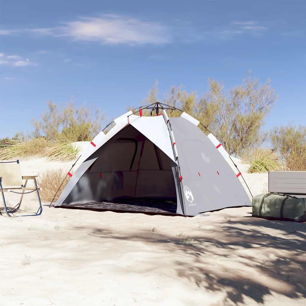 Strandtent 3-persoons Grijs - 35% Korting!