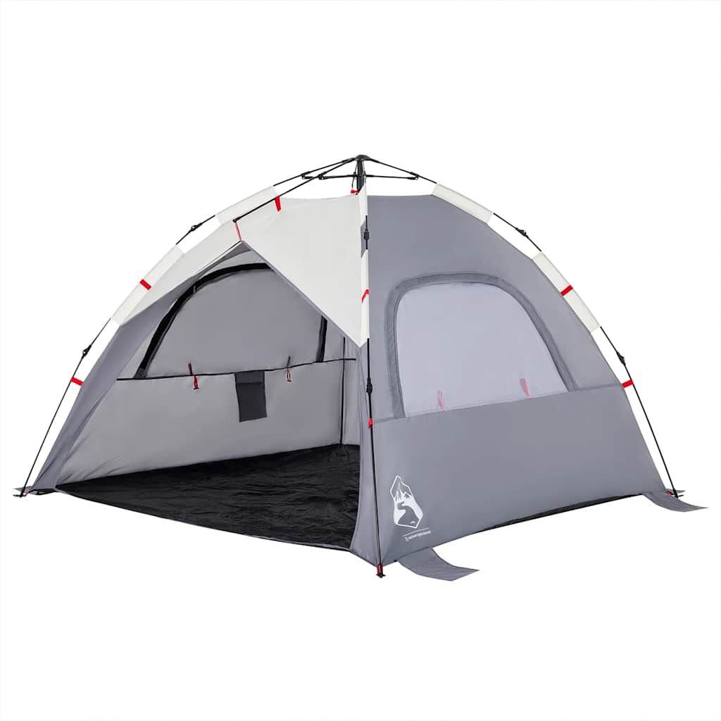 Strandtent 3-persoons Grijs - 35% Korting!