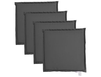 vidaXL Tuinkussens 4x Antraciet 45x45cm -42%! Gebruikt